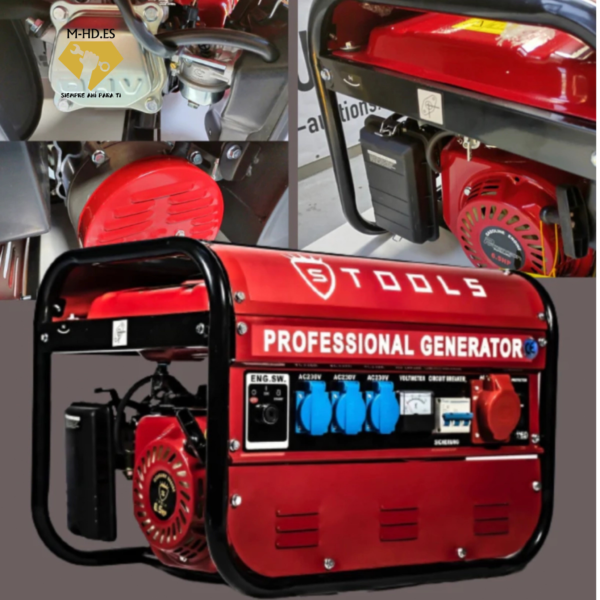 Generador de Gasolina Trifásico y Monofásico ALEMANIA 8500W